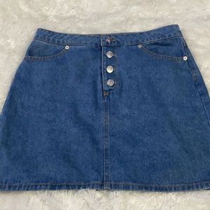 Jean skirt